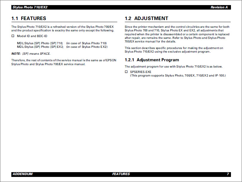 EPSON 710_EX2 Service Manual-3